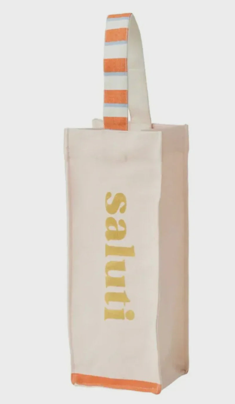 Saluti Cotton Bottle Bag