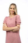 Sana Shift Dress Rose