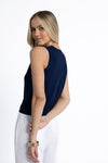 Collette Tank Deep Navy