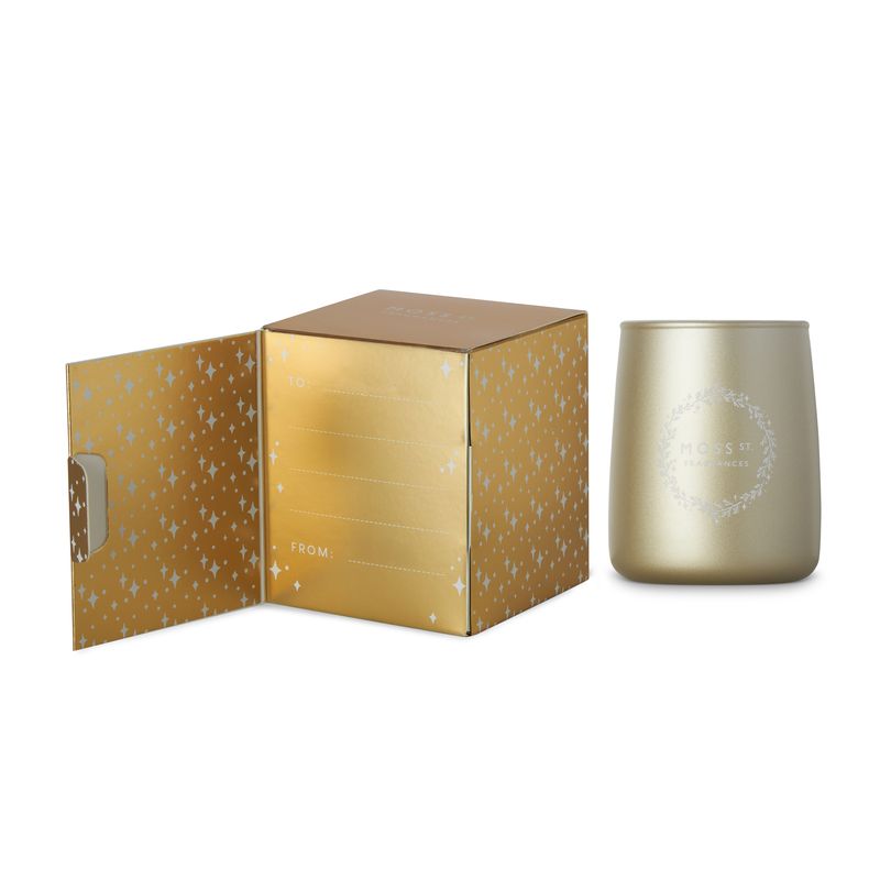 Golden Cedar & Coconut Mini Candle 80g