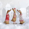 Candy Cane Christmas Duckling Asst