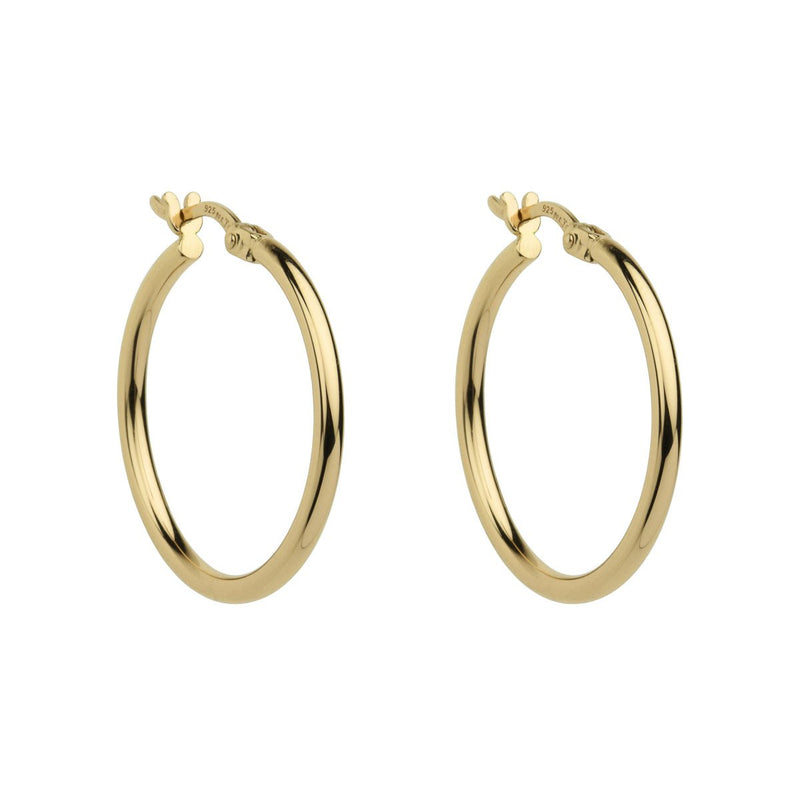 Simple Hoop Small Yellow