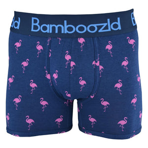Bamboo Trunks - Flamingo