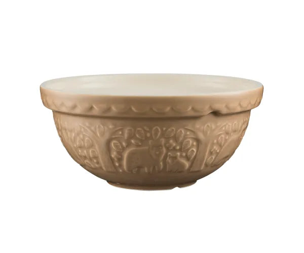 Forest Brown Mixing Bowl 24cm