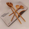 Acacia & Brass S/2 Salad Servers