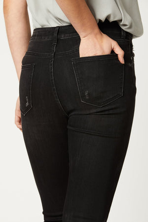 Junko Black Denim Jeans