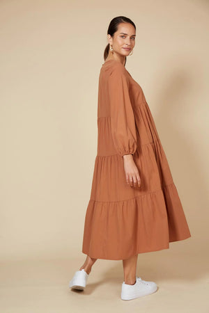 Studio Tiered Maxi / Cinnamon