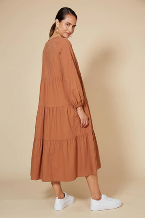 Studio Tiered Maxi / Cinnamon