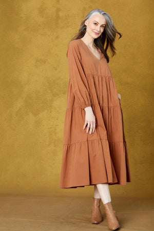 Studio Tiered Maxi / Cinnamon