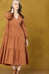 Studio Tiered Maxi / Cinnamon