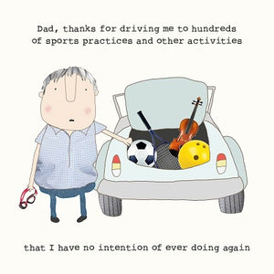 Driving Dad Card