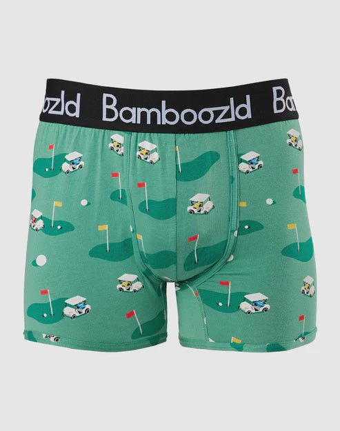 Bamboo Trunks - Golf Green