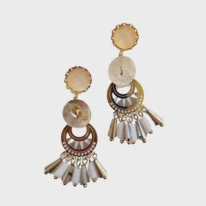 Jasmine Enamel Earring