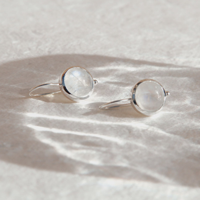 Garland Silver Moonstone Earring