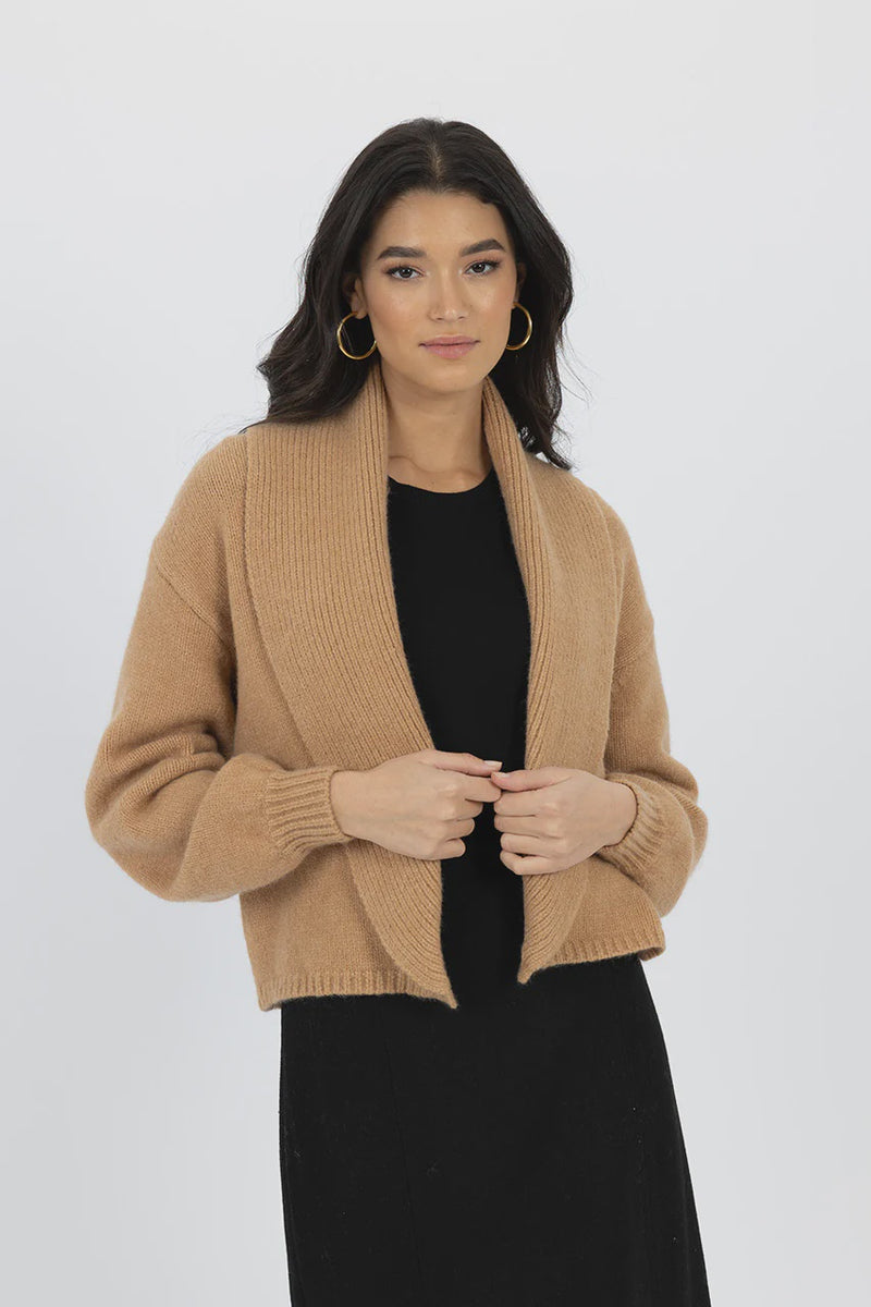 Liana Cardigan Tan