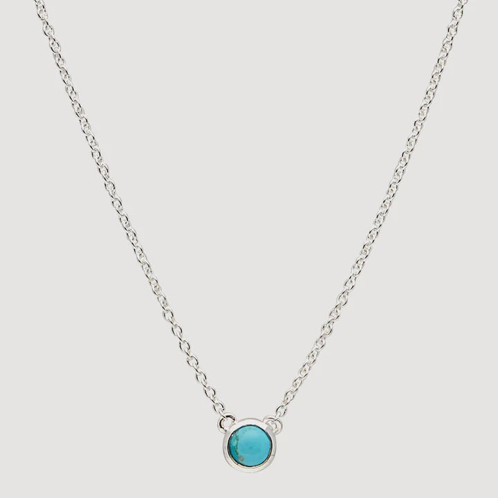 Heavenly Turquoise Silver Necklace