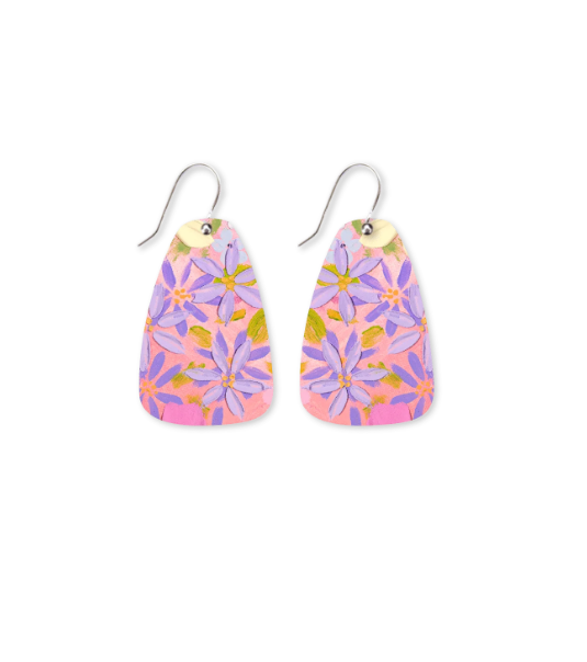 Kelsie Rose Floating Florals Large Summit Drop Earring