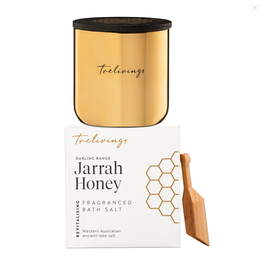Jarrah Honey Fragranced Bath Salt 300g