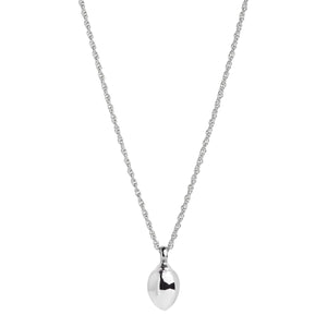 Dew Drop Silver Necklace