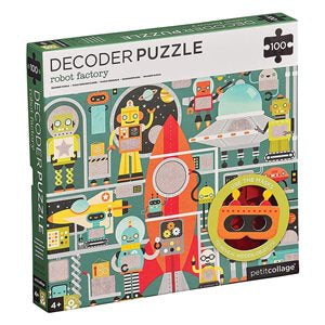 Robot Factory Decoder Factory Puzzle