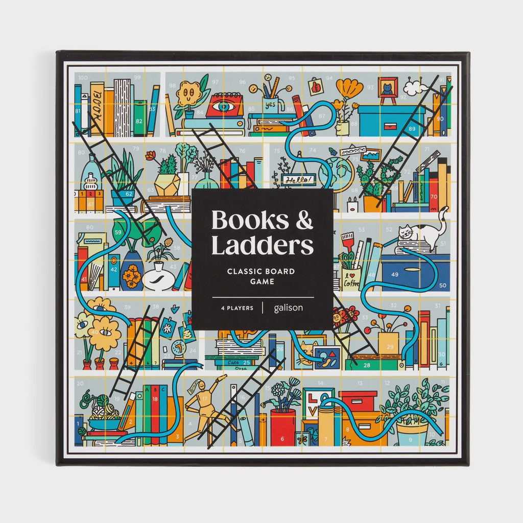Books & Ladders Classic Board Game
