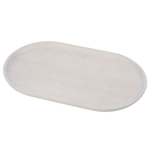 White Wash Rectangular Platter