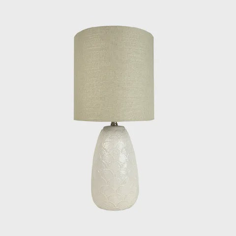 Fan Ceramic Lamp 30x62cm