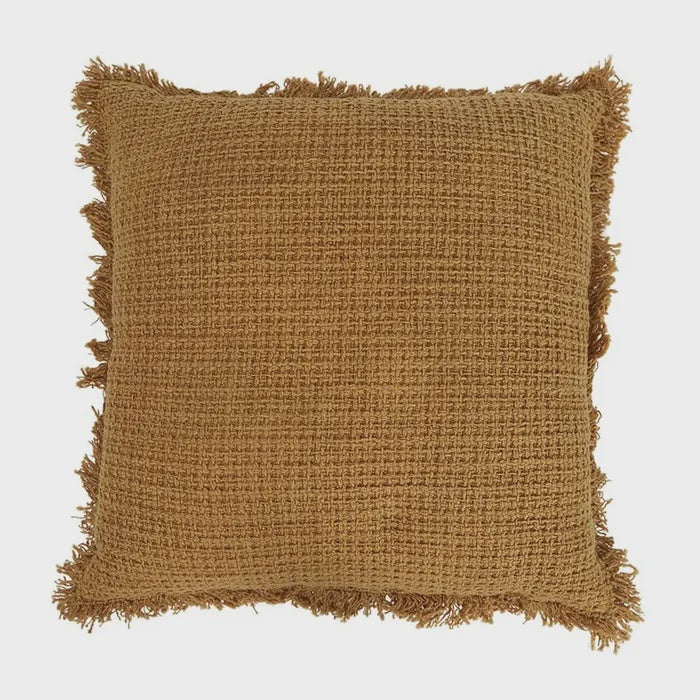 Zohra Cotton Cushion / Mustard