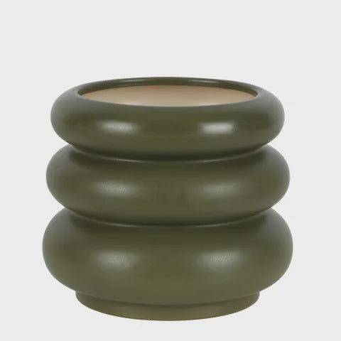 Mia Ceramic Pot Large Green