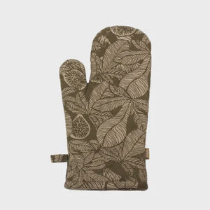 Fig Tree Single Oven Glove / Burnt Olive