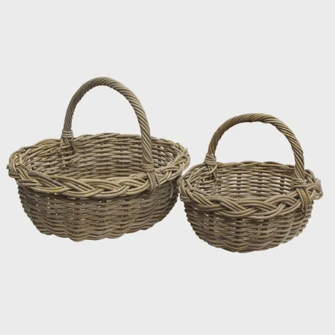 Grove Oval Harvest Basket