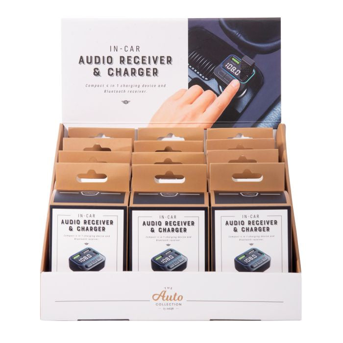 In Car Audio Receiver &Charger