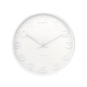 Mr White Wall Clock / 51cm