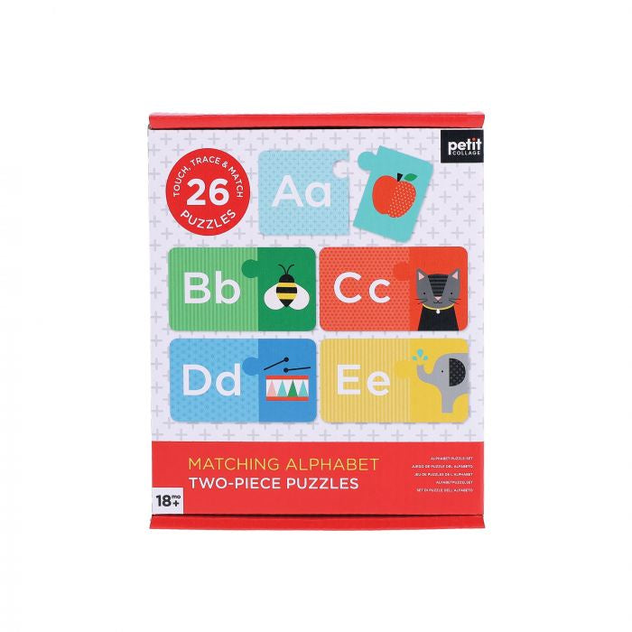 Matching Alphabet  Two Piece Puzzles